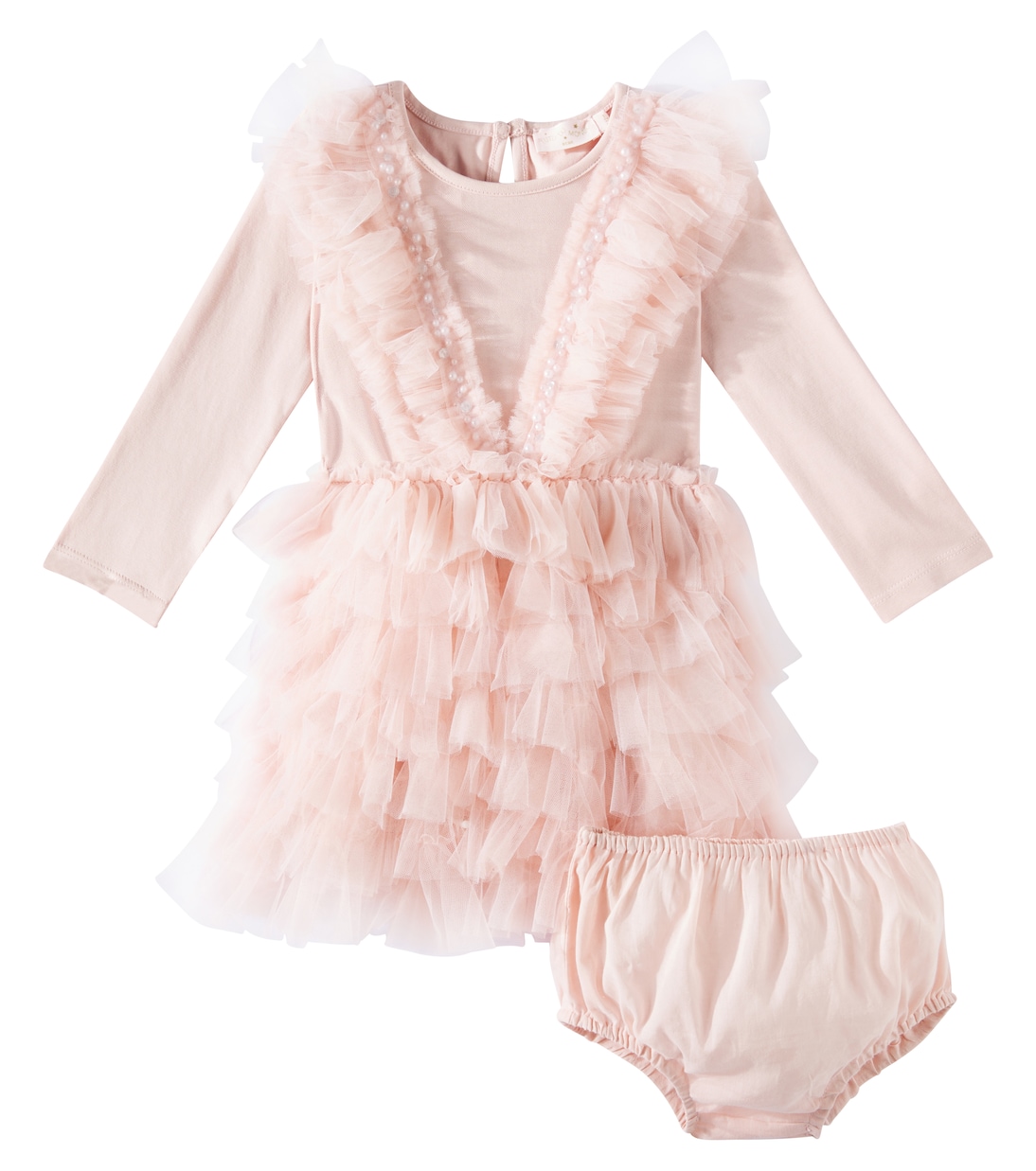 Baby - Abito Tiny Dancer in jersey e tulle | Tutu Du Monde