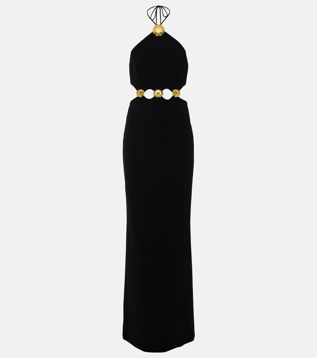 Abito lungo Chelsea con cut-out | Rebecca Vallance