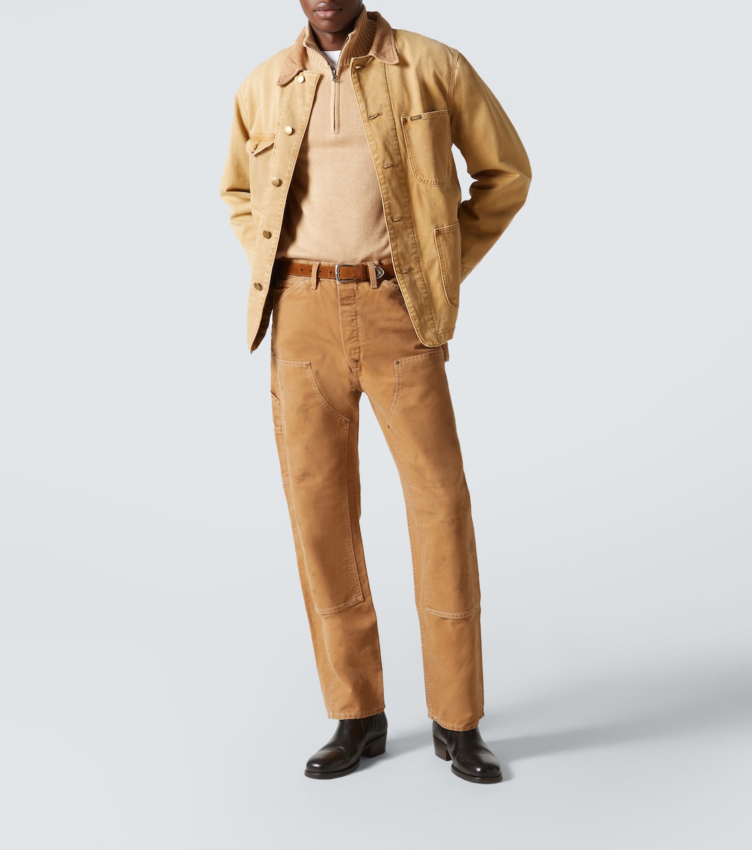 Gerade Hose Hamilton aus Baumwolle | RRL