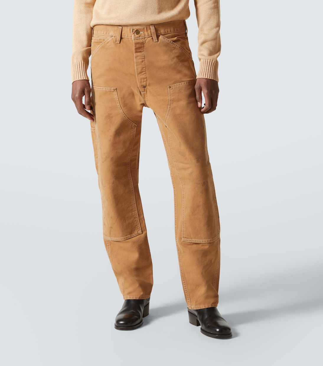 Gerade Hose Hamilton aus Baumwolle | RRL