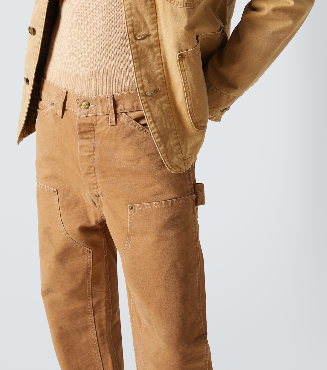 Gerade Hose Hamilton aus Baumwolle | RRL