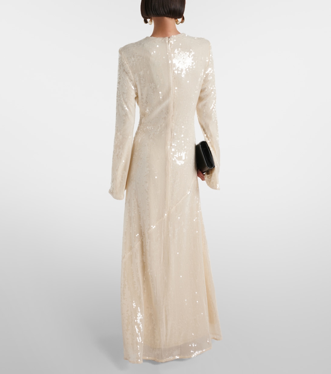 Robe mit Pailletten | Rotate