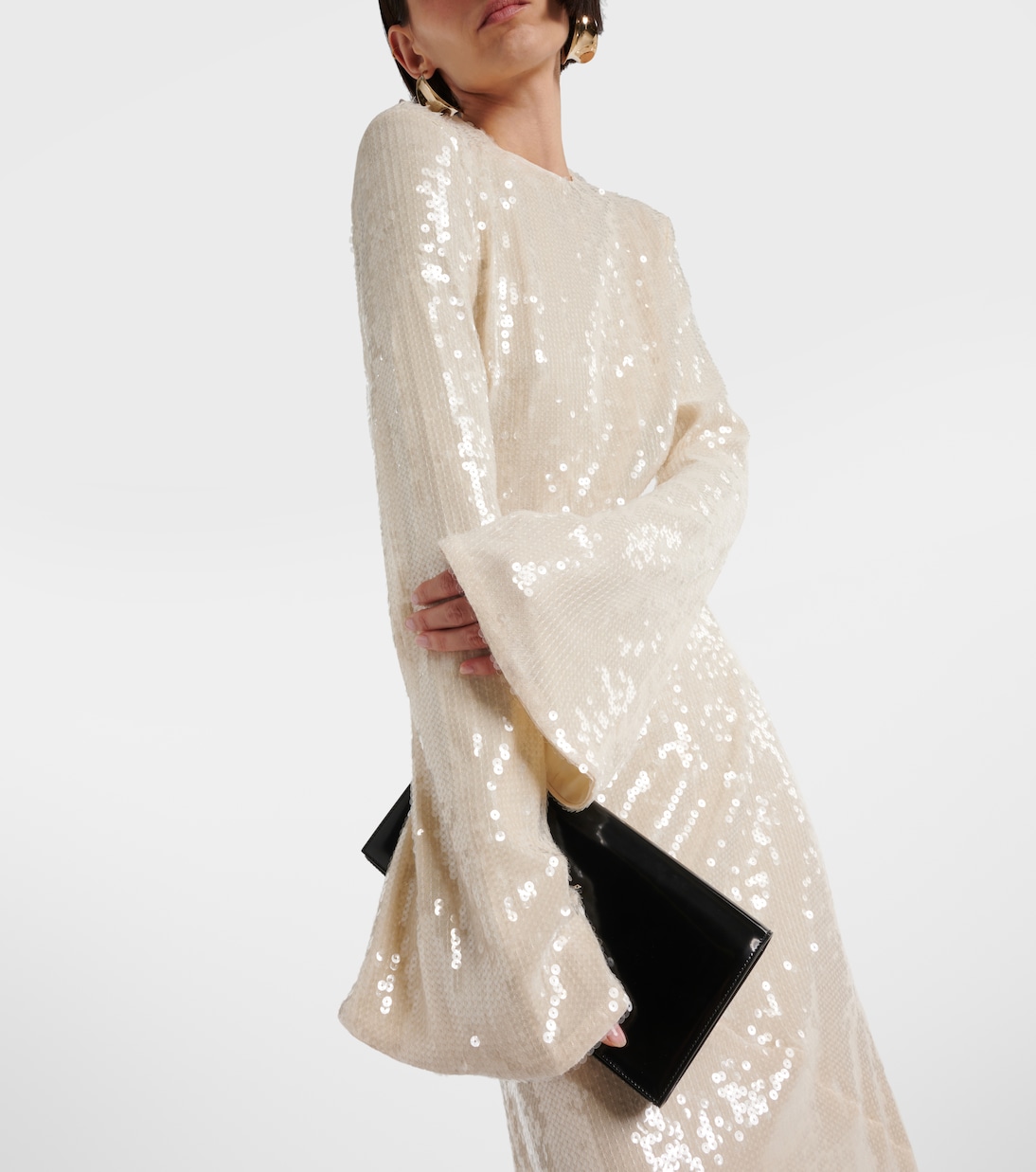 Robe mit Pailletten | Rotate