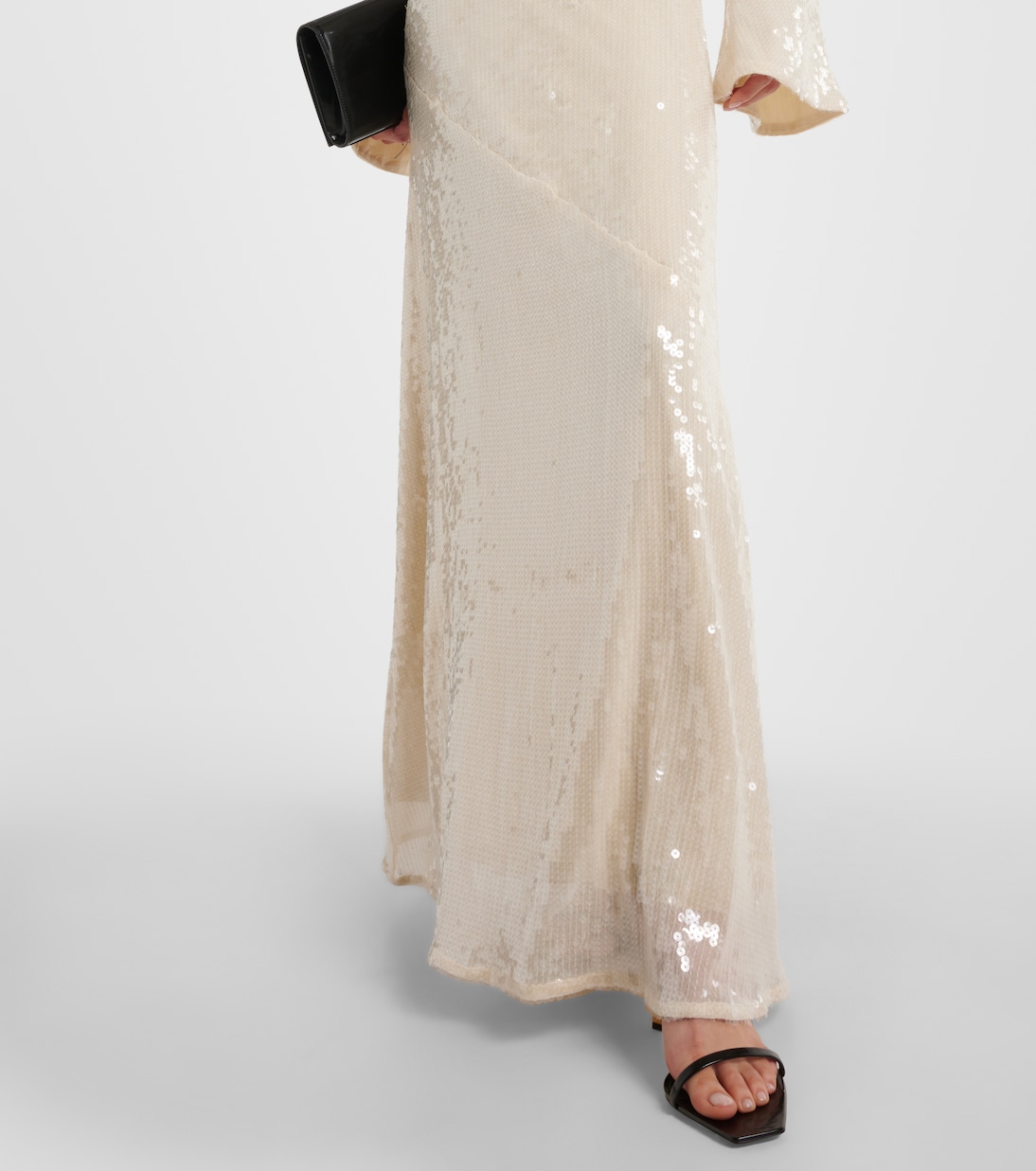 Robe mit Pailletten | Rotate