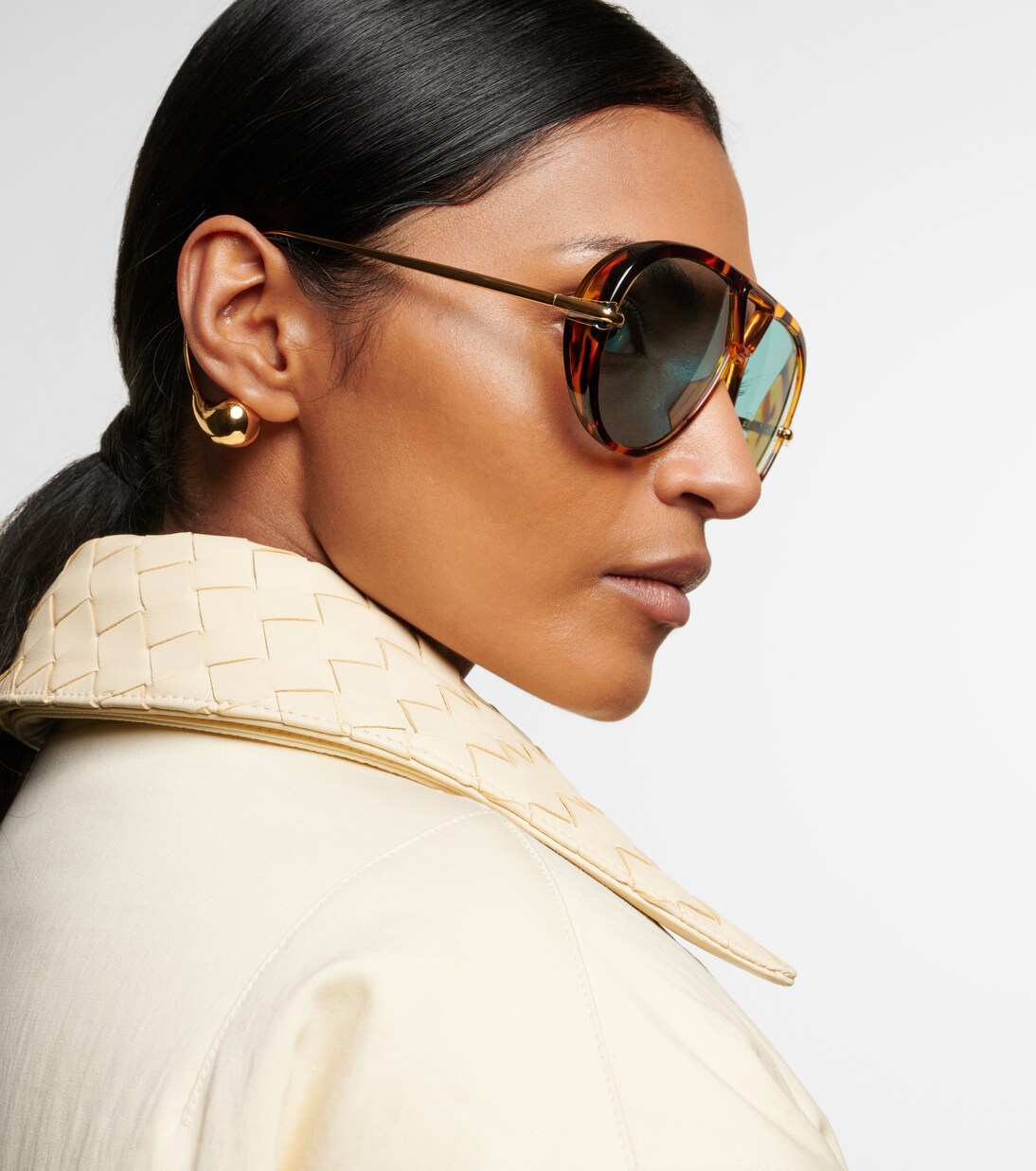 Drop aviator sunglasses | Bottega Veneta