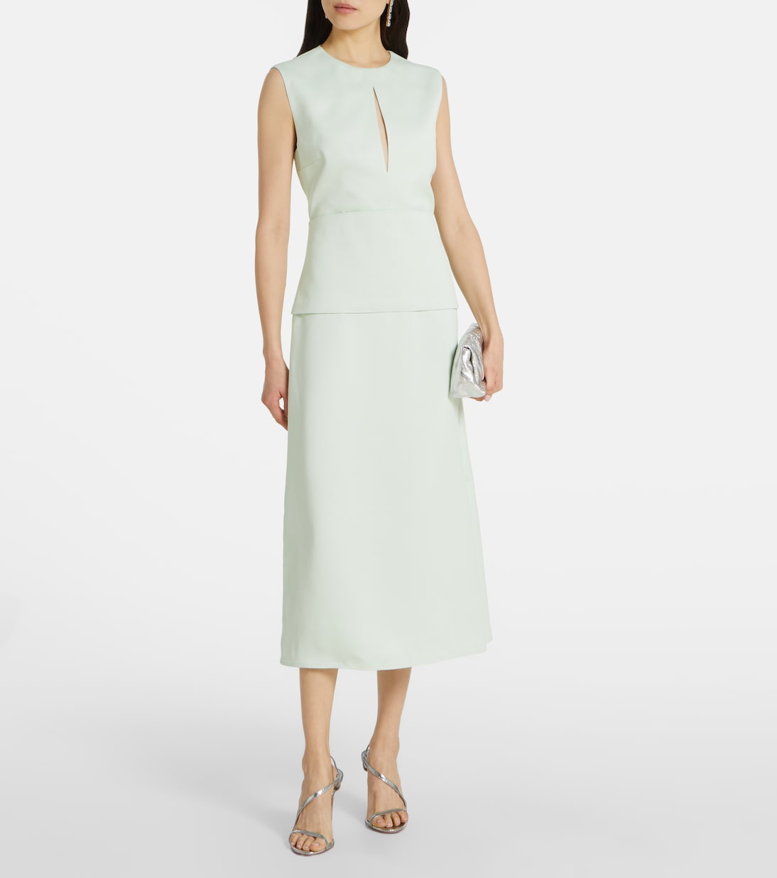 Rosalie 100 mirrored leather sandals | Christian Louboutin