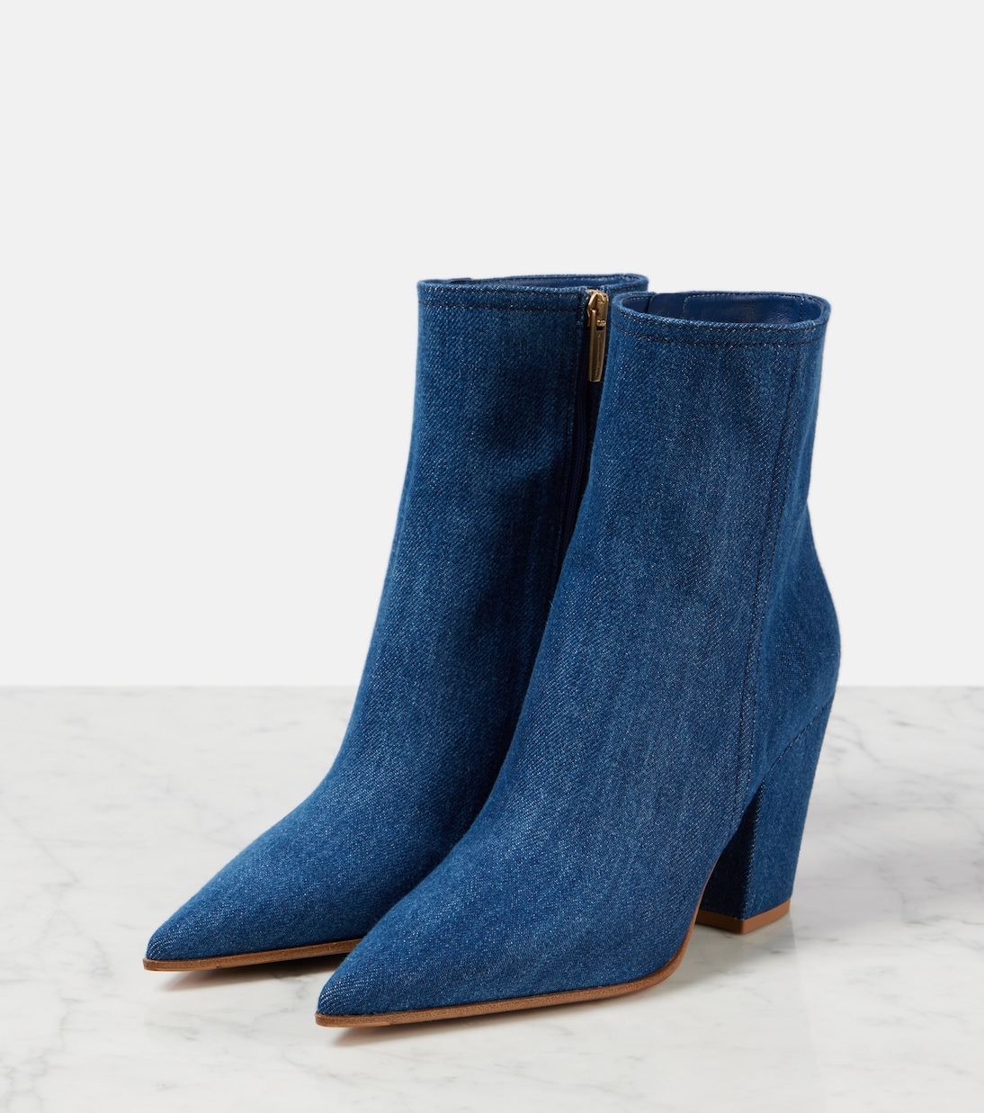 Botines Keinna 85 de denim | Gianvito Rossi