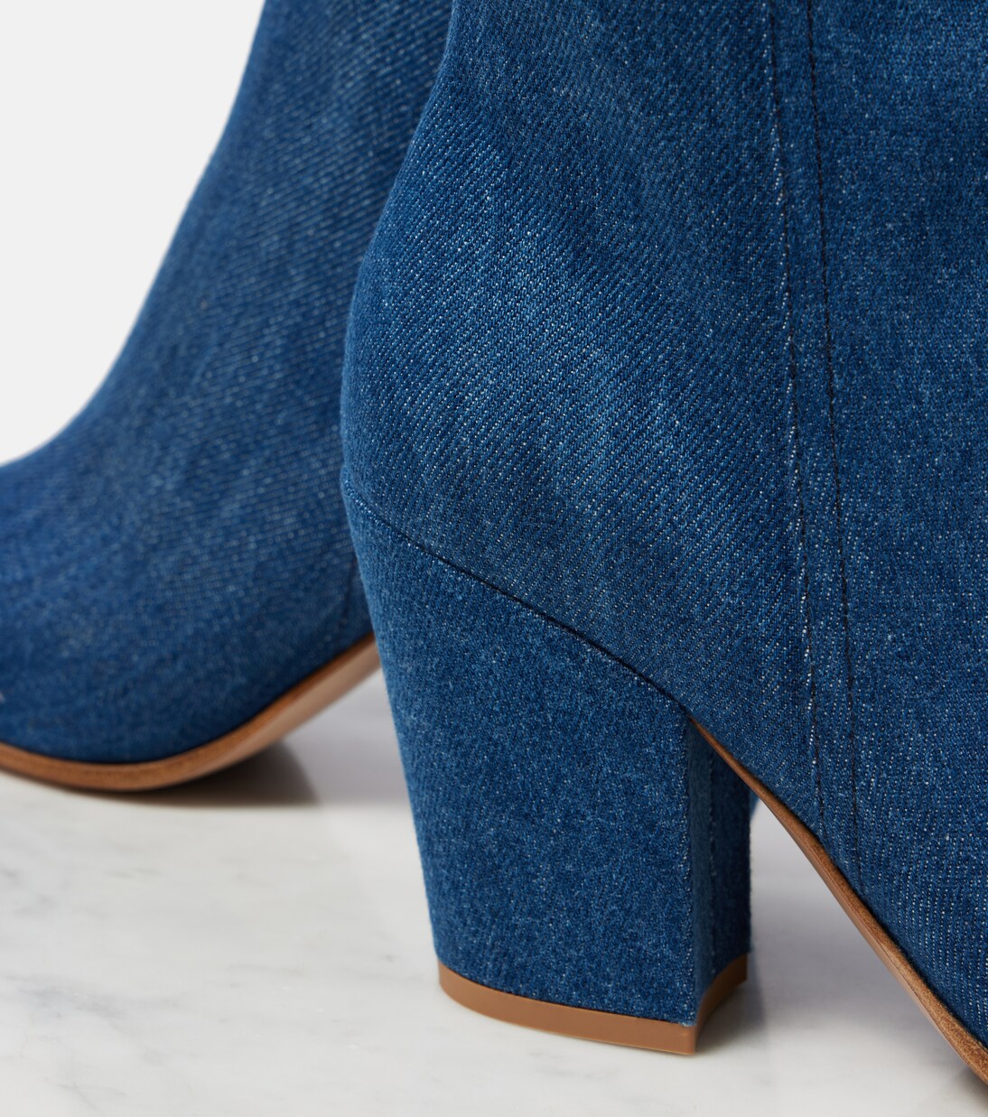 Botines Keinna 85 de denim | Gianvito Rossi
