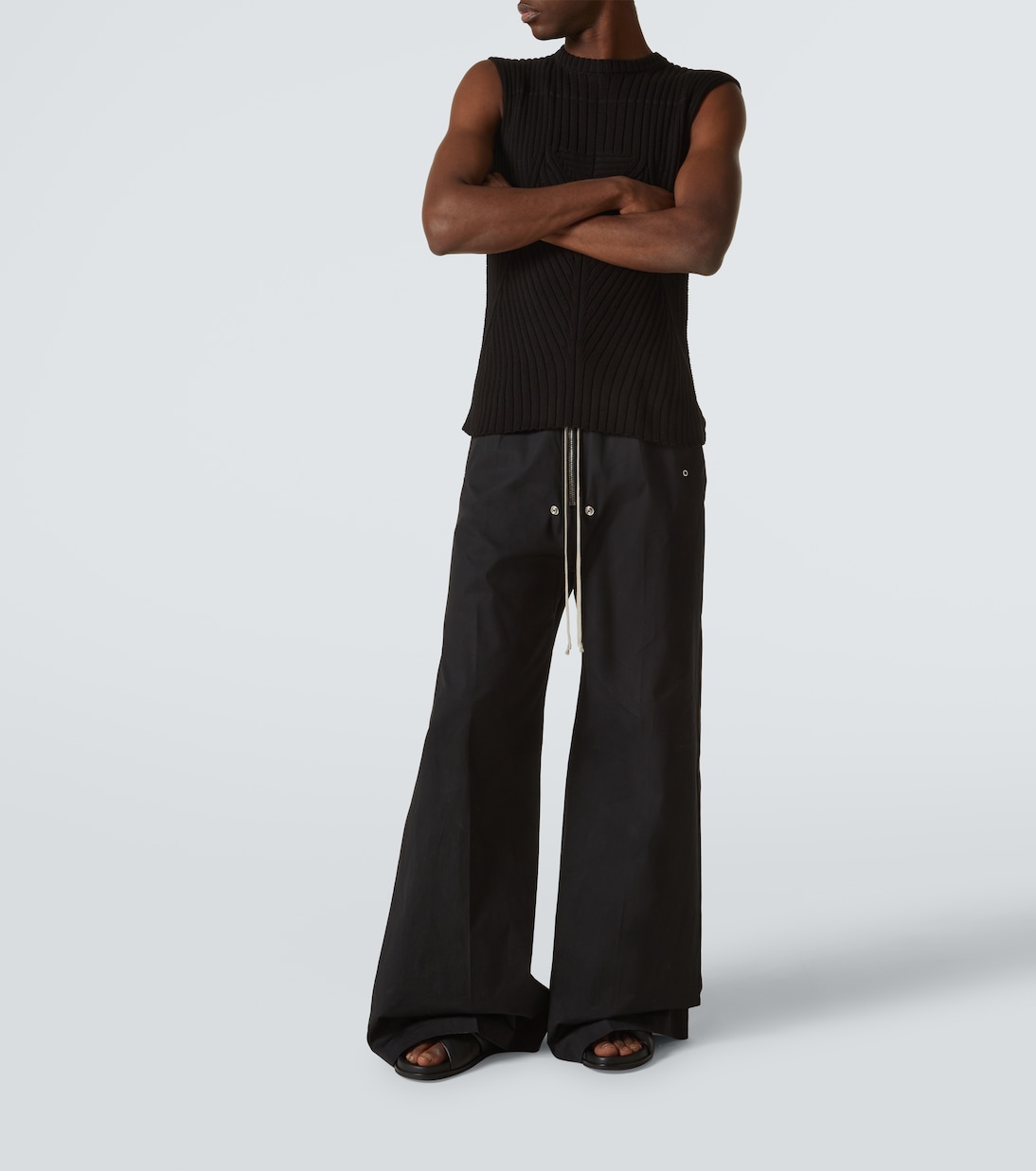 Donut Granola leather sandals | Rick Owens