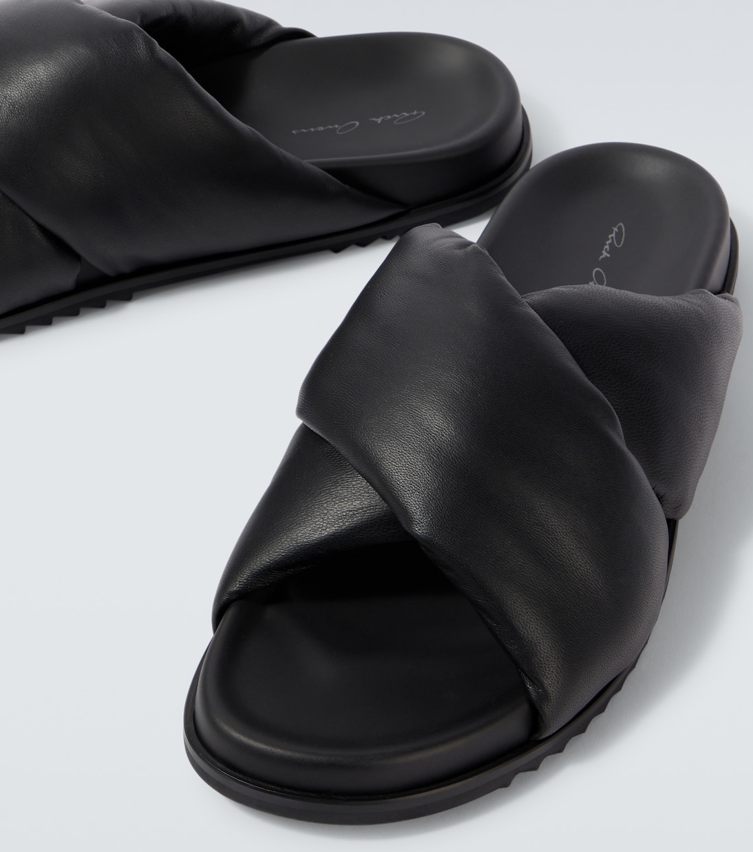 Donut Granola leather sandals | Rick Owens