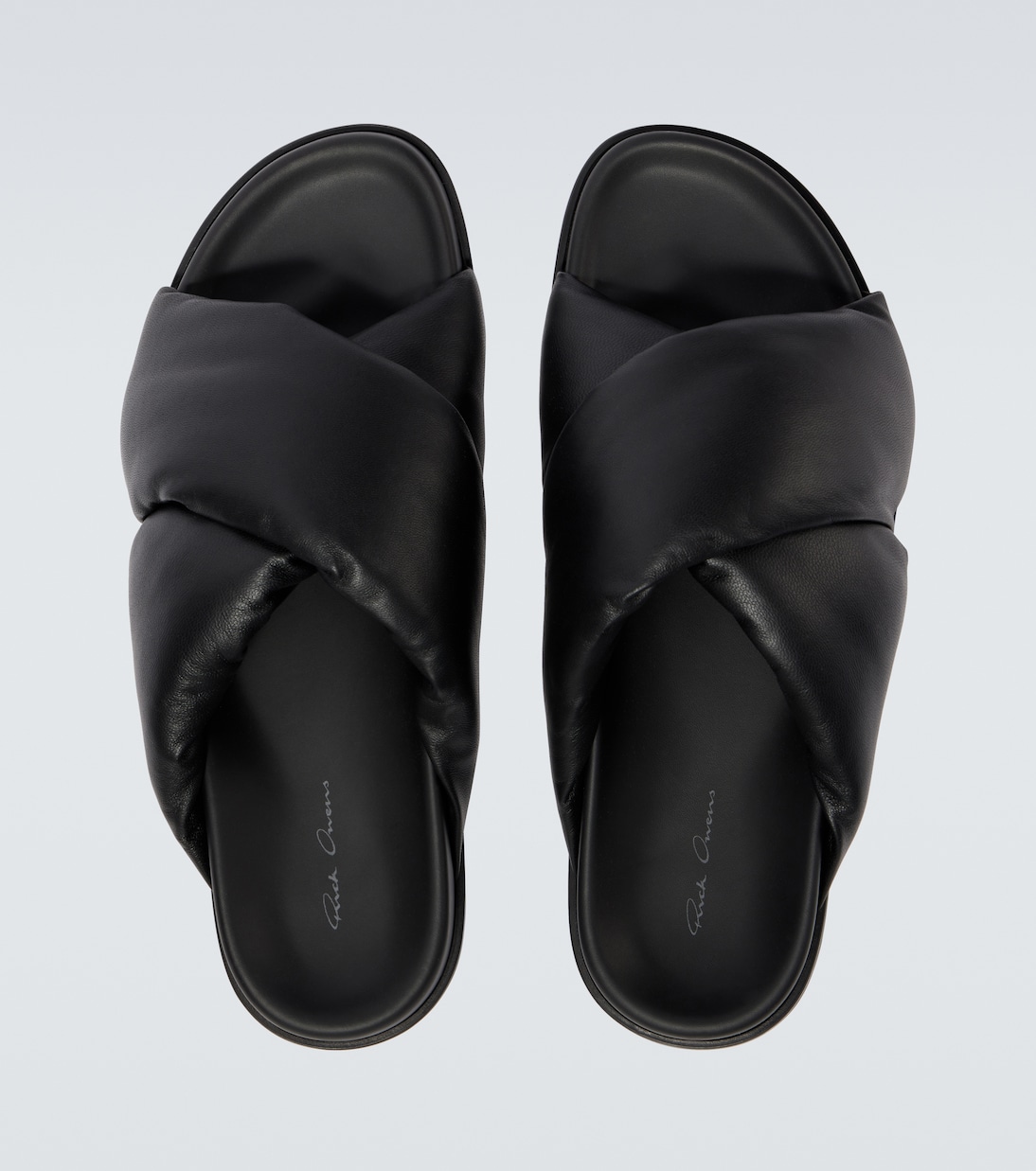 Donut Granola leather sandals | Rick Owens