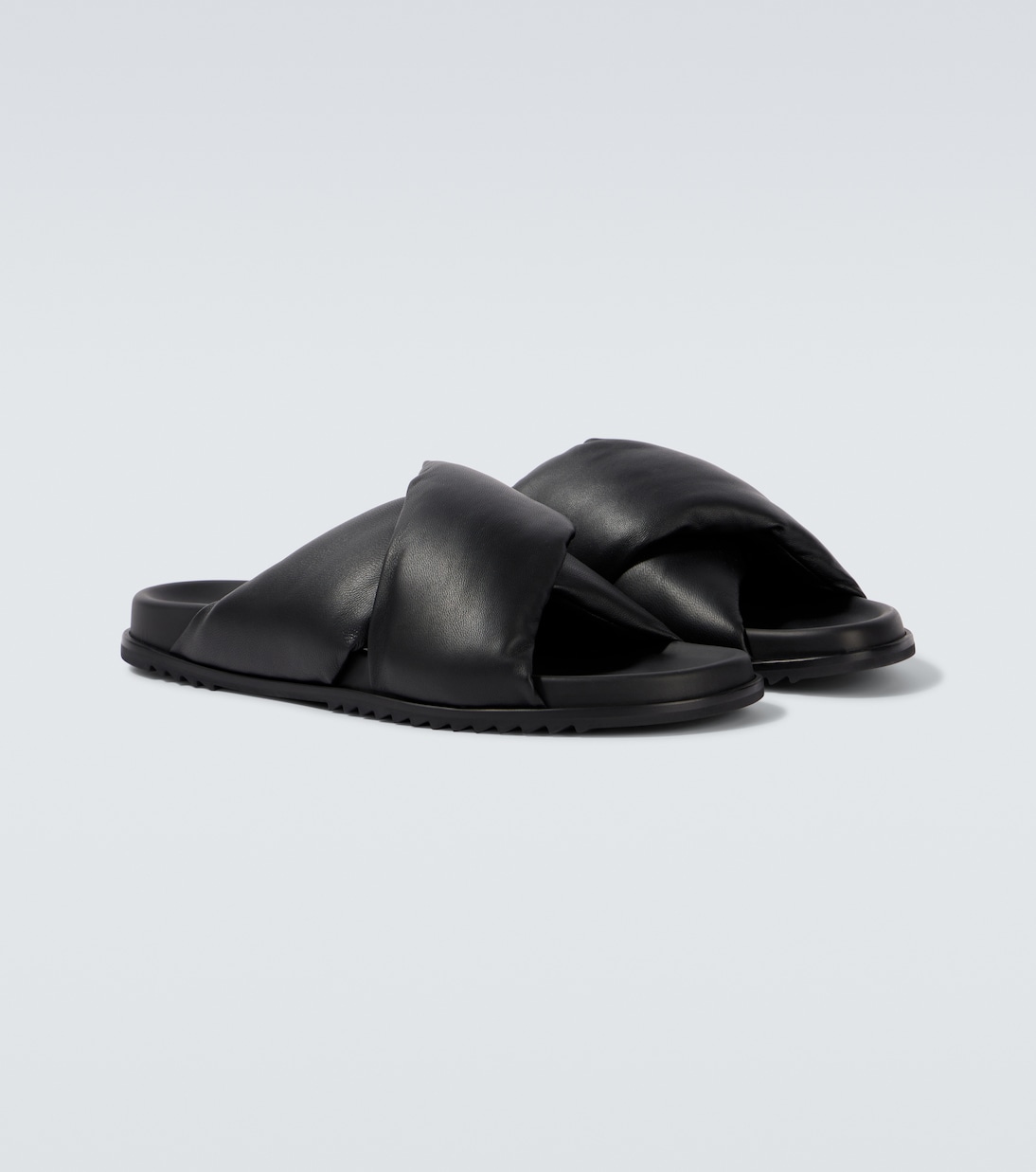 Donut Granola leather sandals | Rick Owens