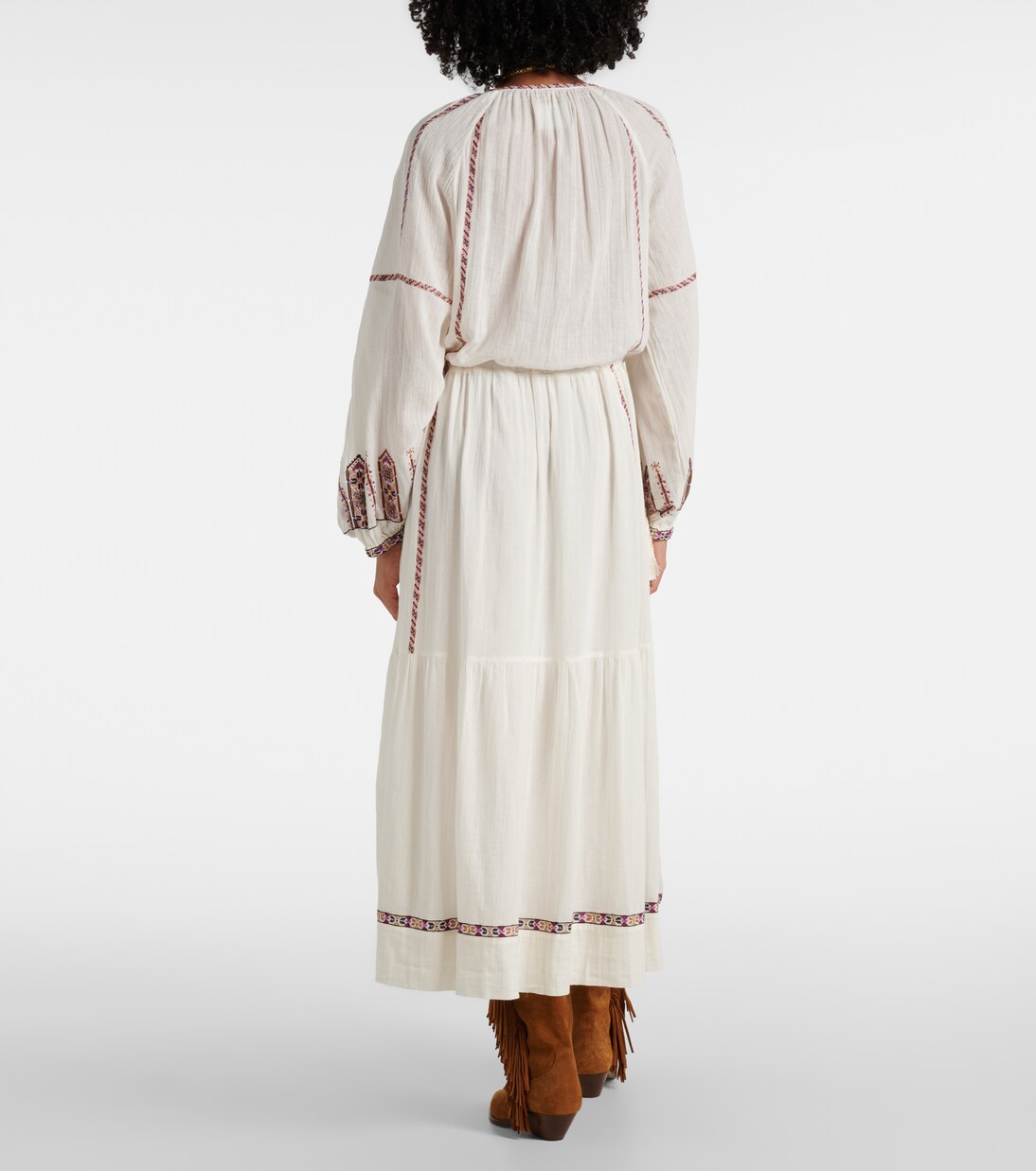 Jupe midi Florenza en coton | Marant Etoile