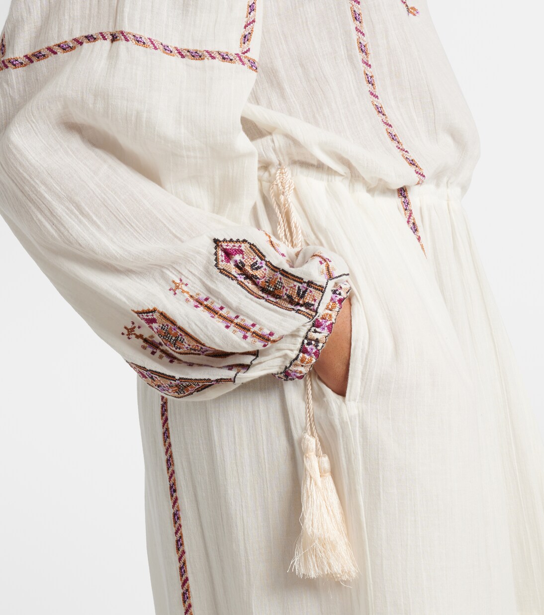 Jupe midi Florenza en coton | Marant Etoile