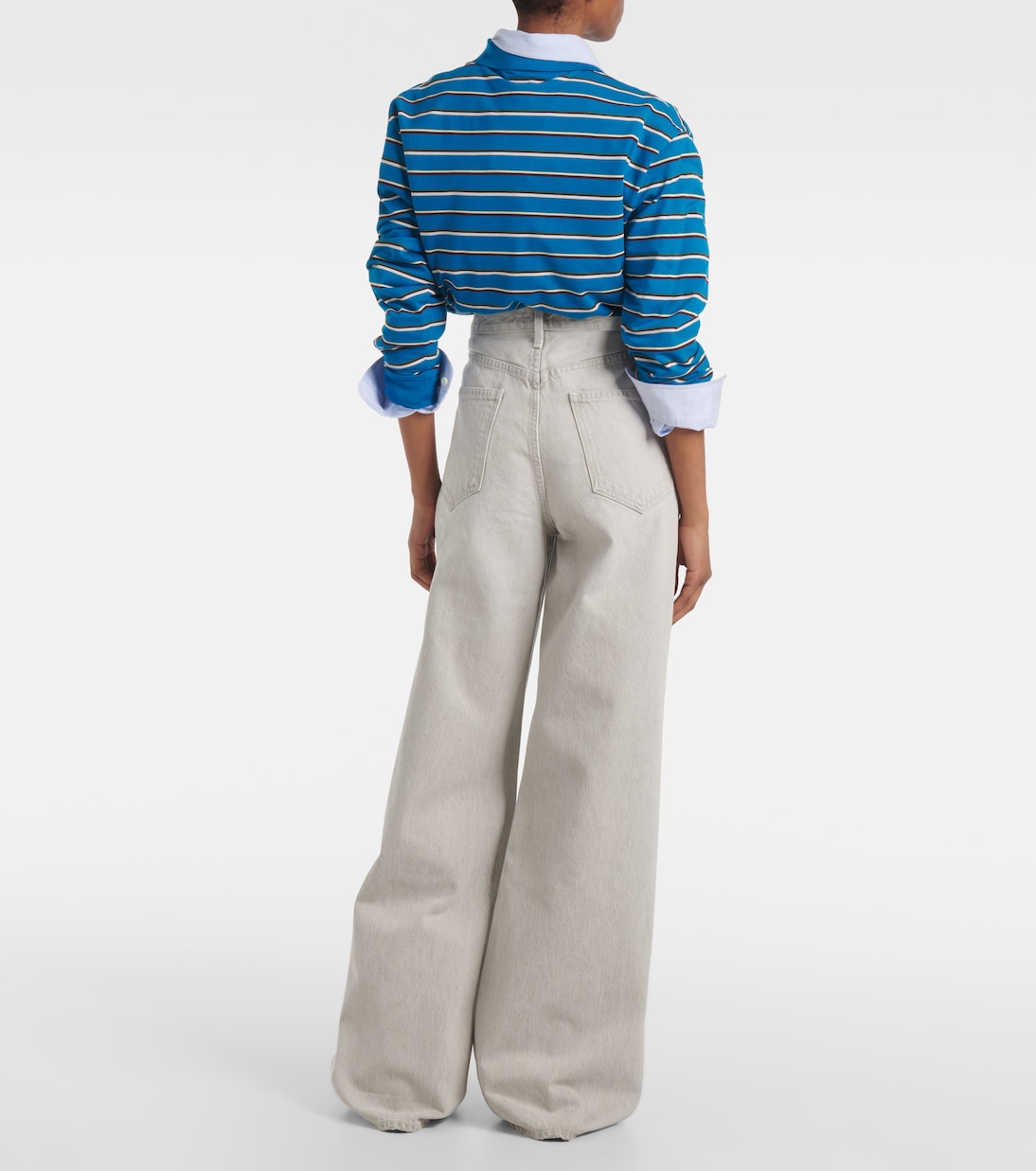 Dame high-rise flared jeans | Agolde