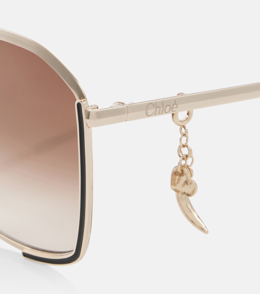 Chloé Symbols square sunglasses | Chloé