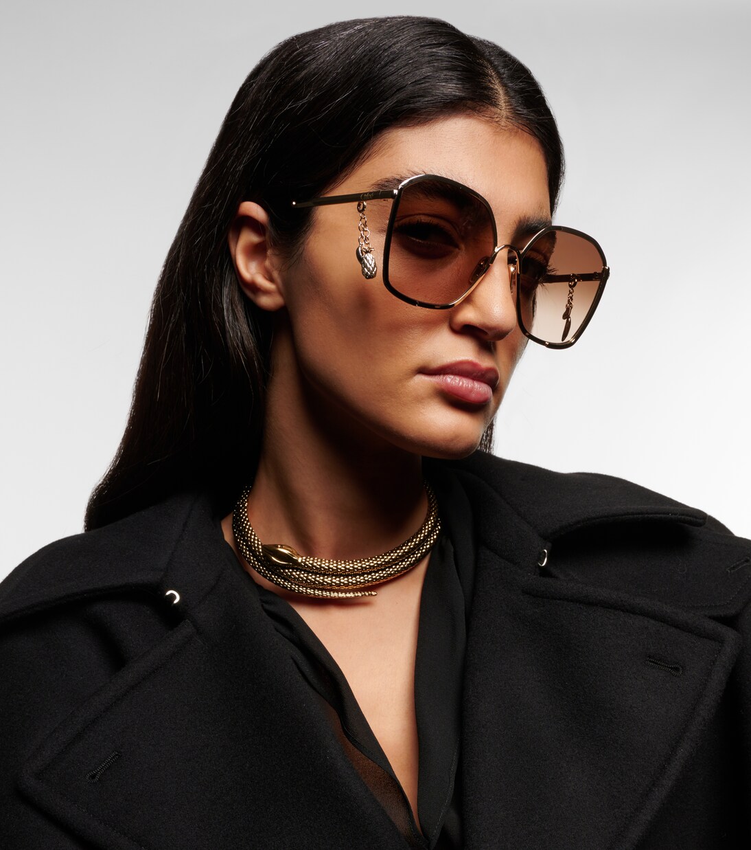 Chloé Symbols square sunglasses | Chloé