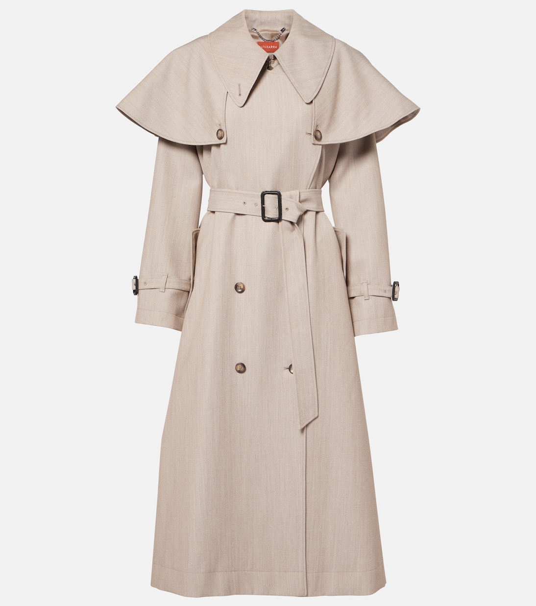 Trench-coat Billie en laine vierge | Altuzarra
