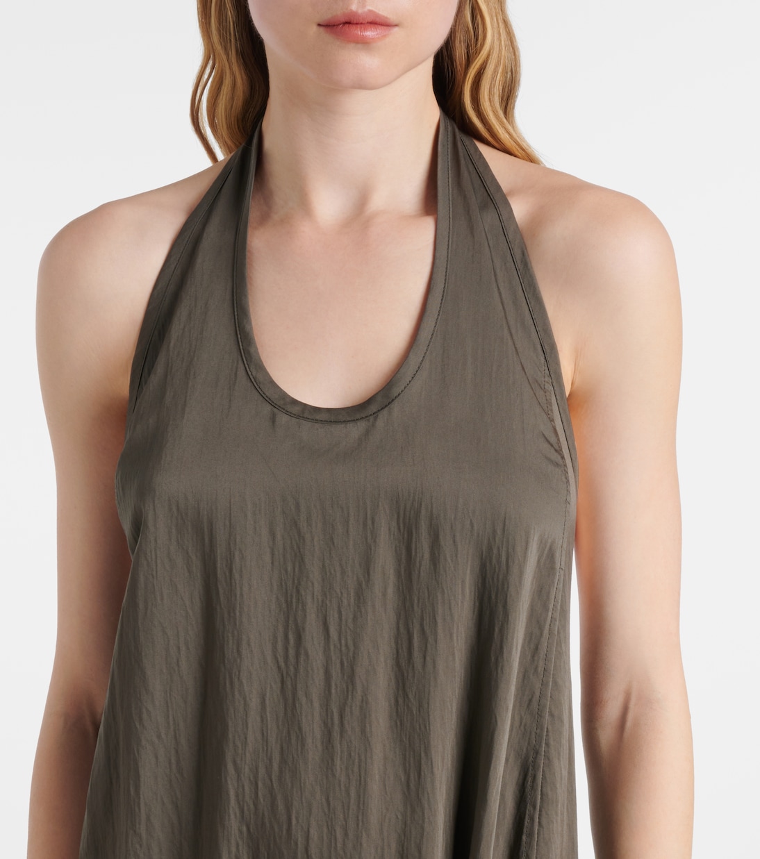 Robe midi froncé | Lemaire