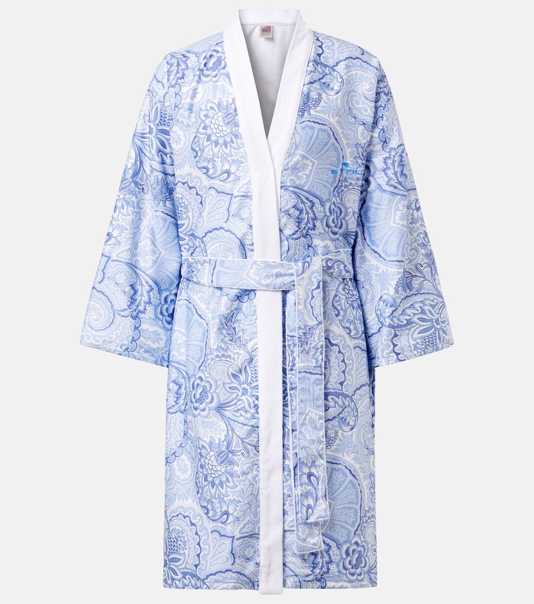Printed cotton bathrobe | Etro