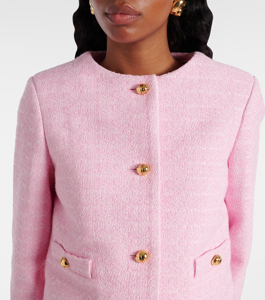 Jacke aus Baumwoll-Tweed | Patou