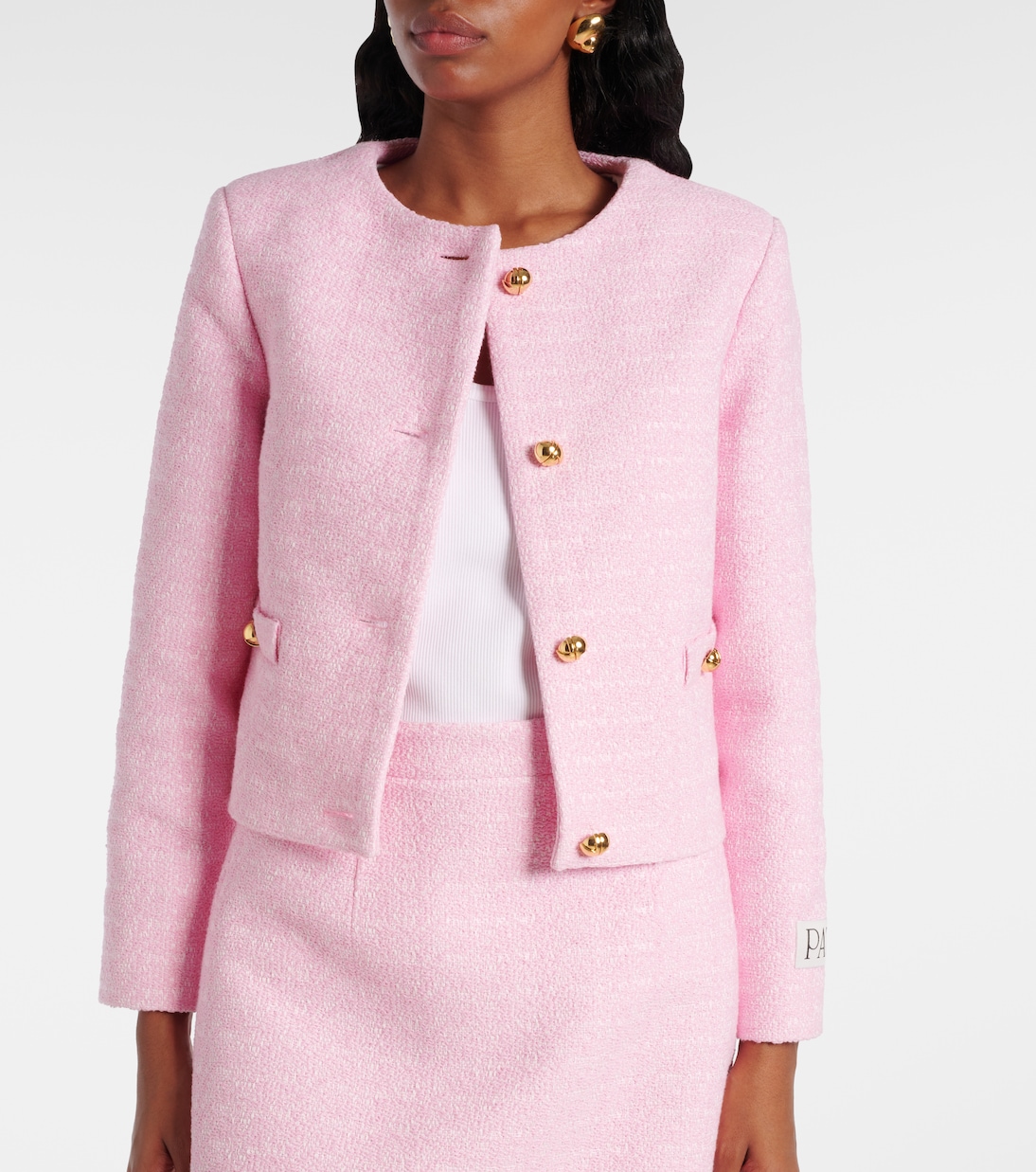 Jacke aus Baumwoll-Tweed | Patou