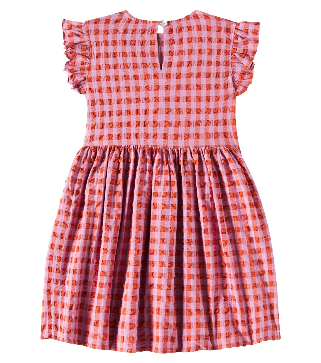 Iris gathered cotton-blend dress | The New Society