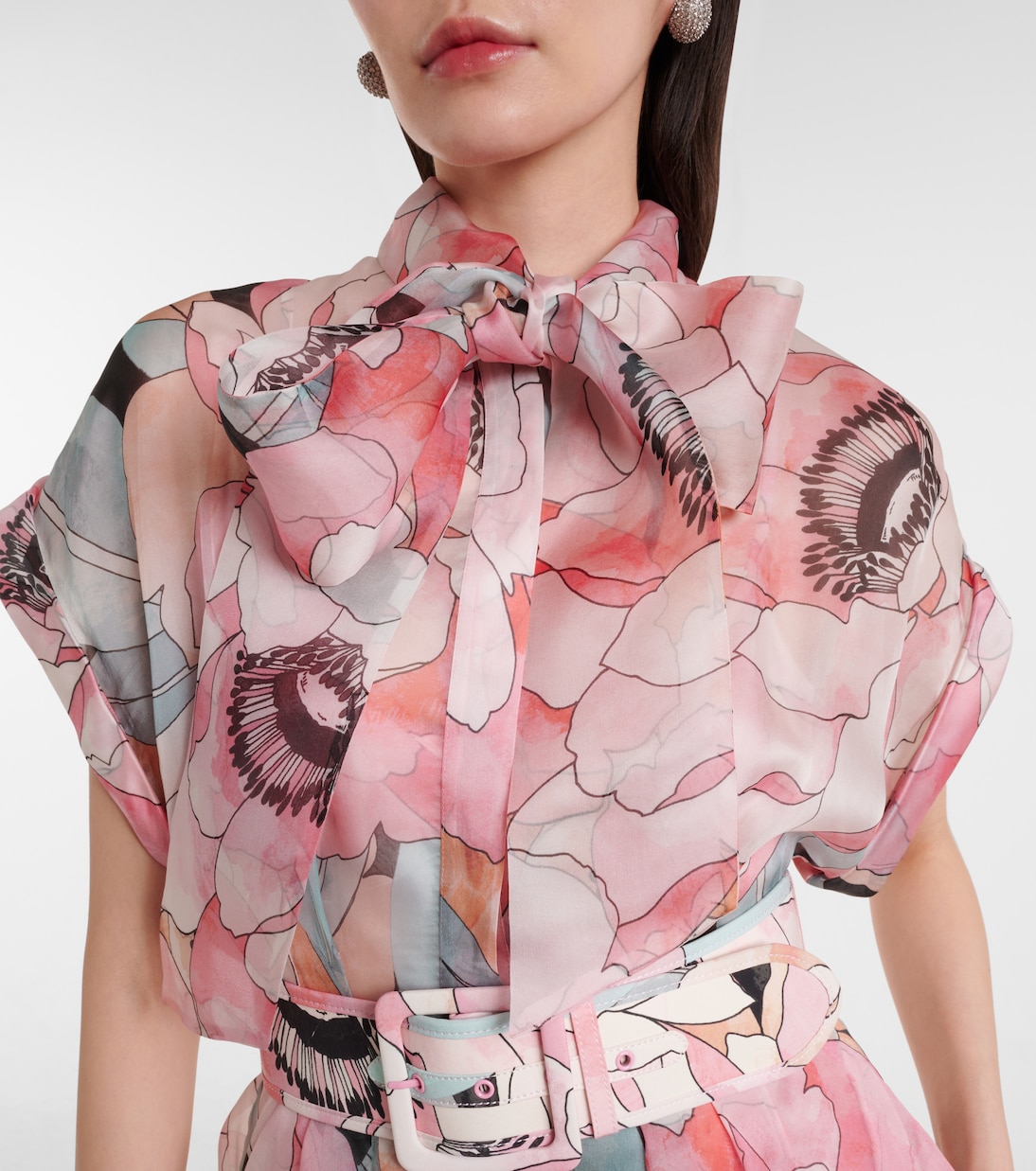 Bridal Robe Bouquet aus Seidenorganza | Rebecca Vallance