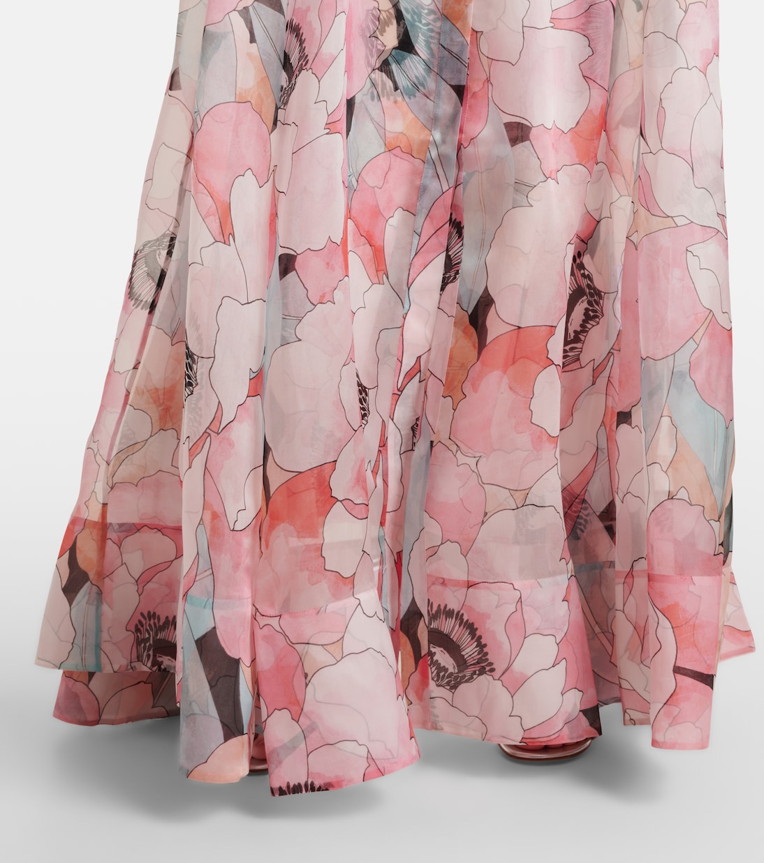 Bridal Robe Bouquet aus Seidenorganza | Rebecca Vallance