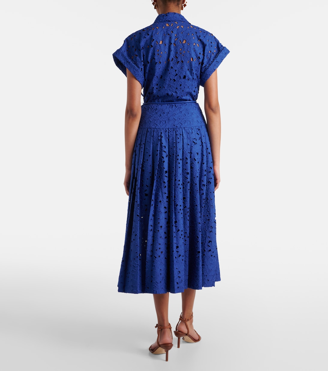 Robe midi en coton | Rebecca Vallance