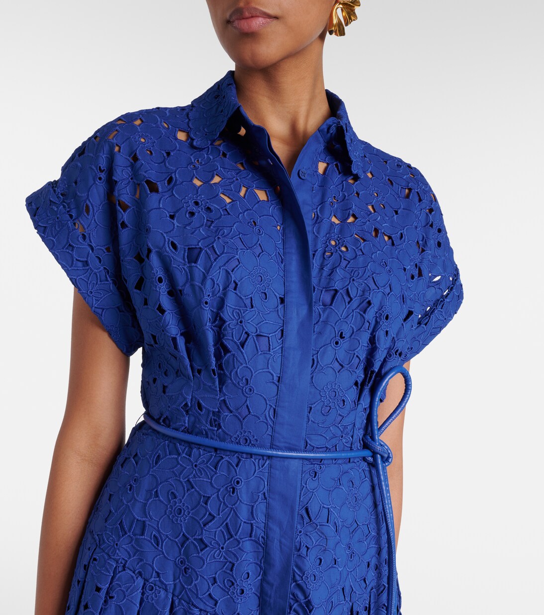 Robe midi en coton | Rebecca Vallance