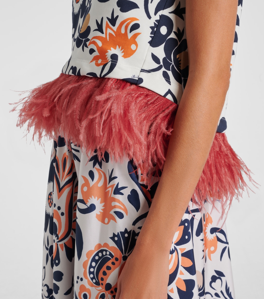 Top La Scala de algodón con plumas | La DoubleJ