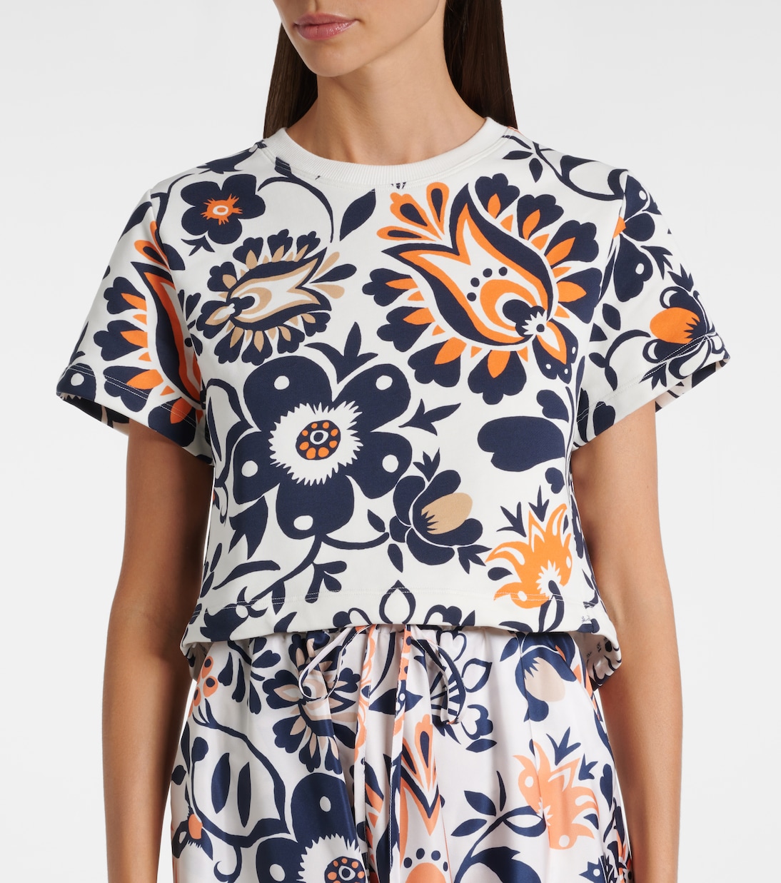 Top La Scala de algodón con plumas | La DoubleJ