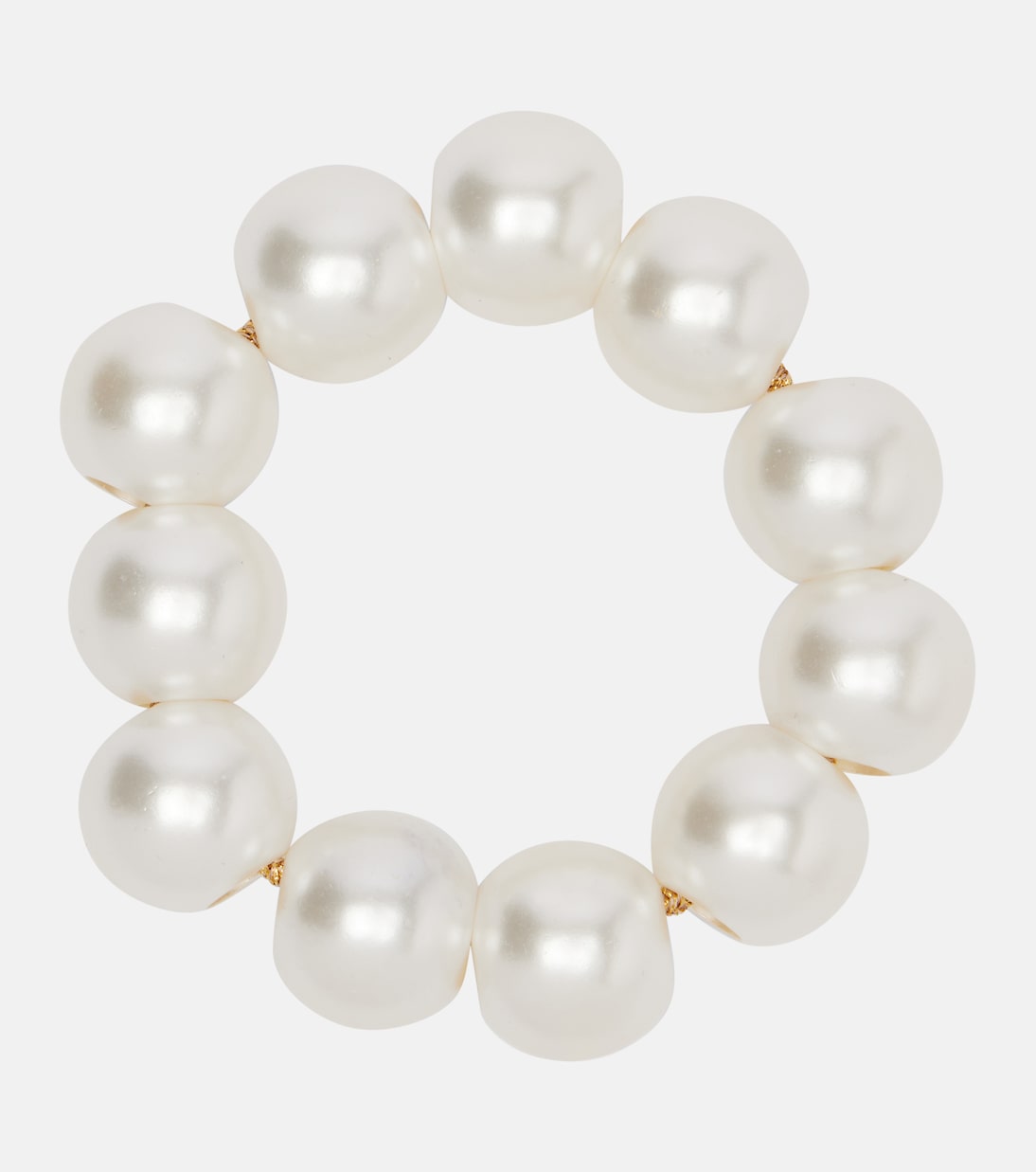 Henley faux pearl scrunchie | Jennifer Behr