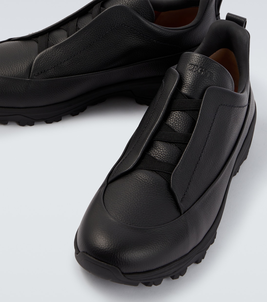 Baskets Triple Stitch en cuir | Zegna