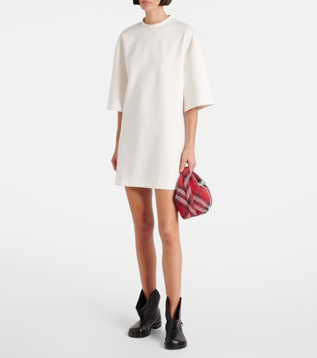 Minikleid aus einem Baumwollgemisch | Wardrobe.NYC