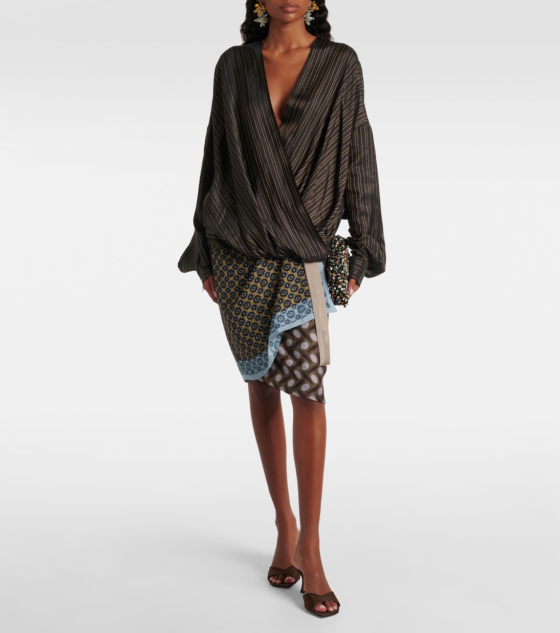 Skye 70 mesh mules | Jimmy Choo