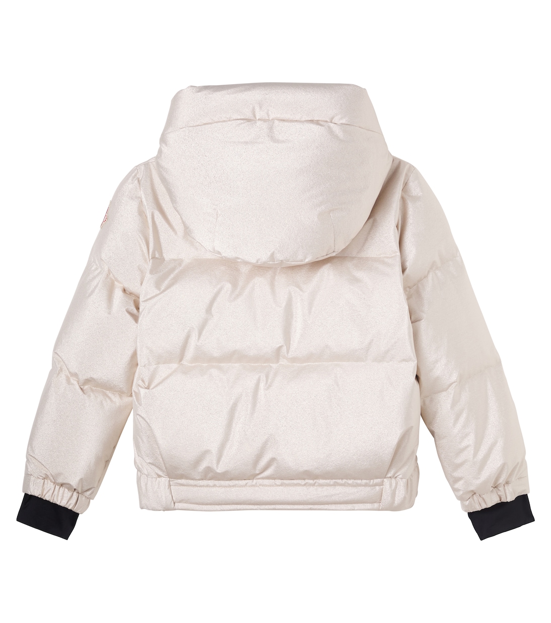 Violette metallic-effect down jacket | Moncler Grenoble Enfant