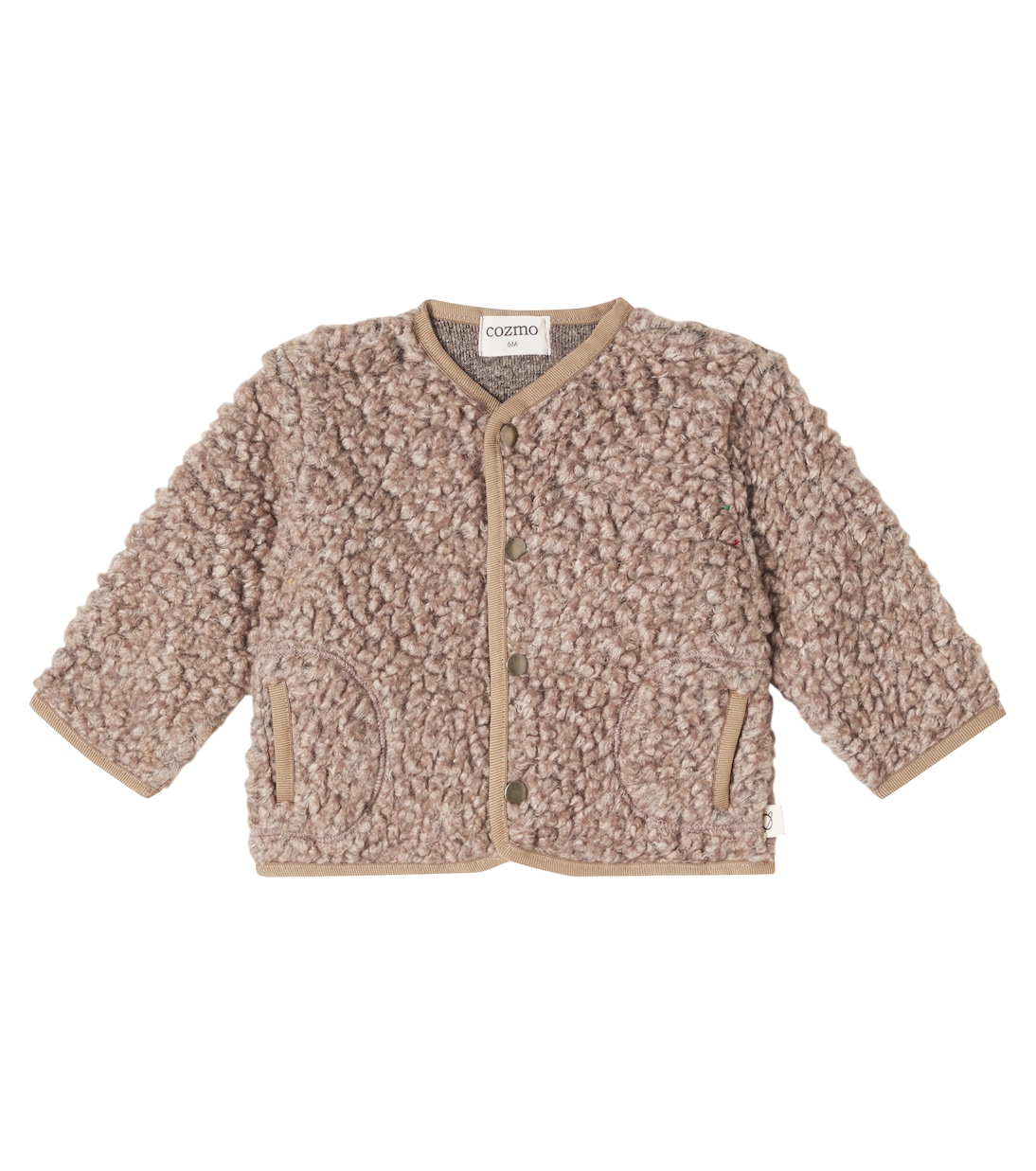 Baby Jacke aus Teddyfleece | Cozmo