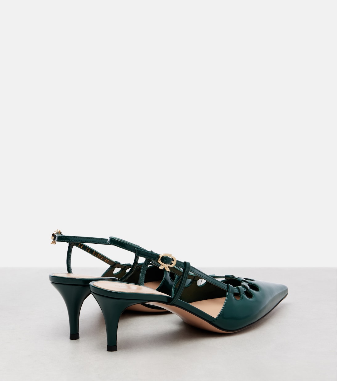Slingback-Pumps 55 aus Lackleder | Gianvito Rossi