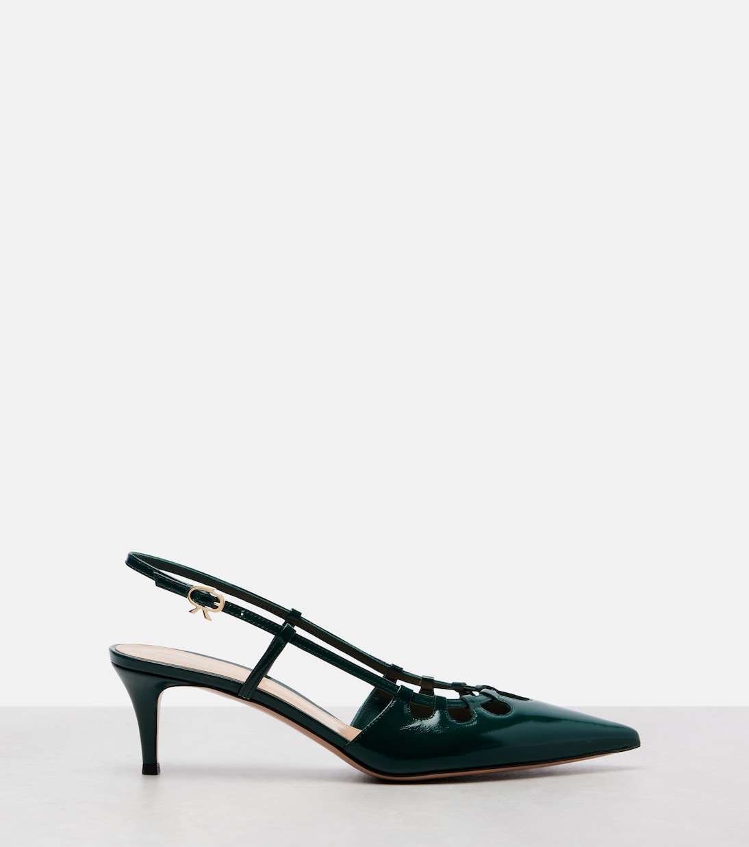 Slingback-Pumps 55 aus Lackleder | Gianvito Rossi
