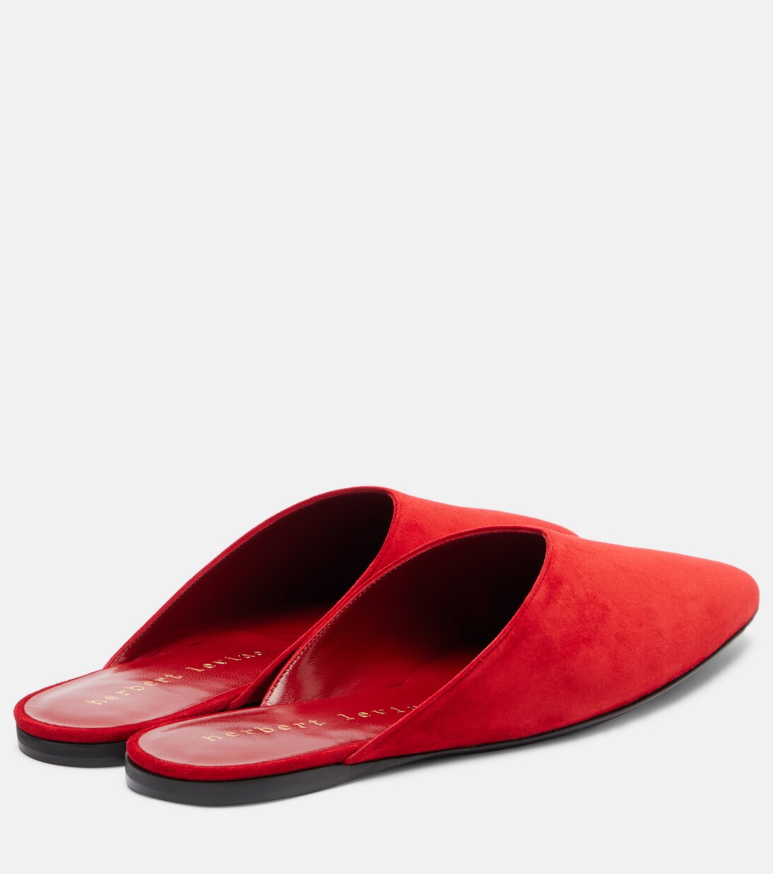 Mules Homebody en daim | Herbert Levine