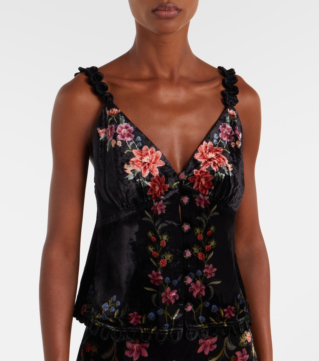 Top aus Samt | Farm Rio