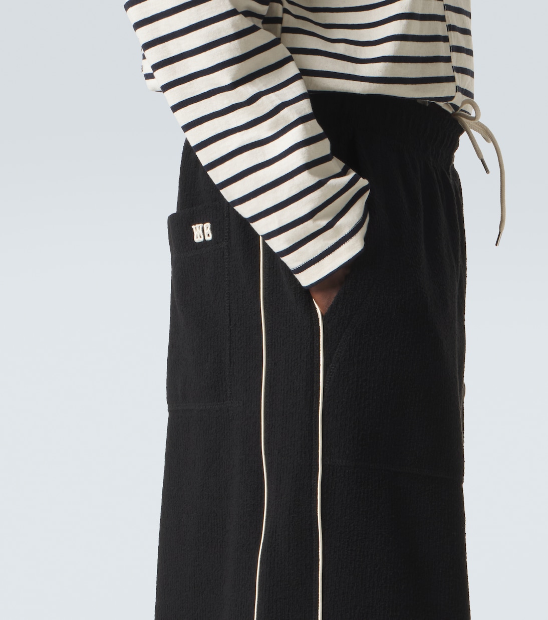 Prince cotton-blend terry shorts | Wales Bonner