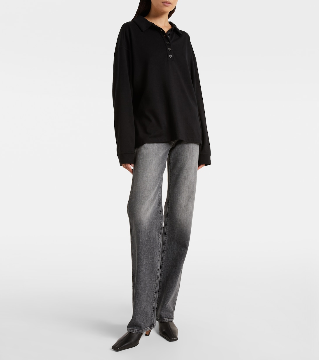 Jean droit Danielle à taille haute | Khaite