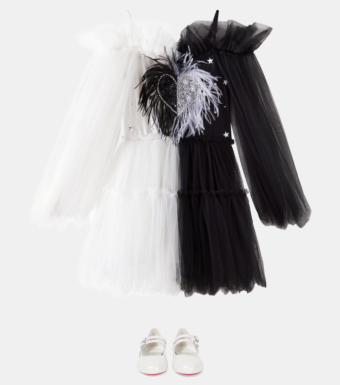 Kleid Fallen Light aus Tüll mit Pailletten | Tutu Du Monde