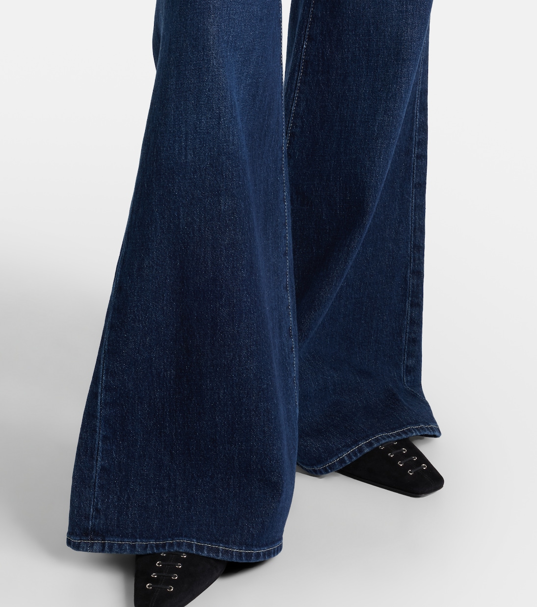 High-waisted flared jeans | 7 For All Mankind