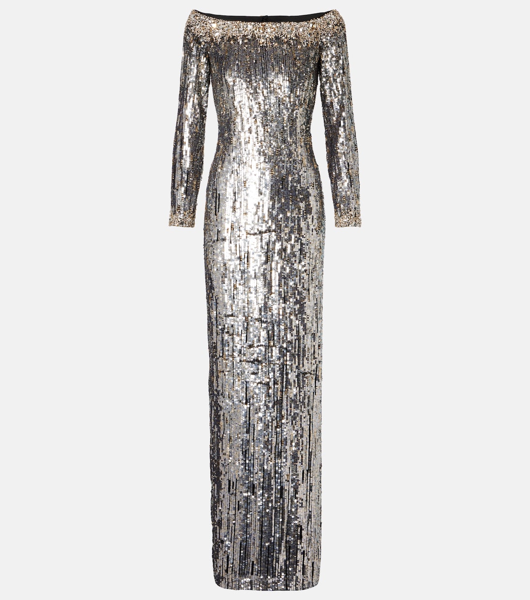 Marine sequined gown | Jenny Packham