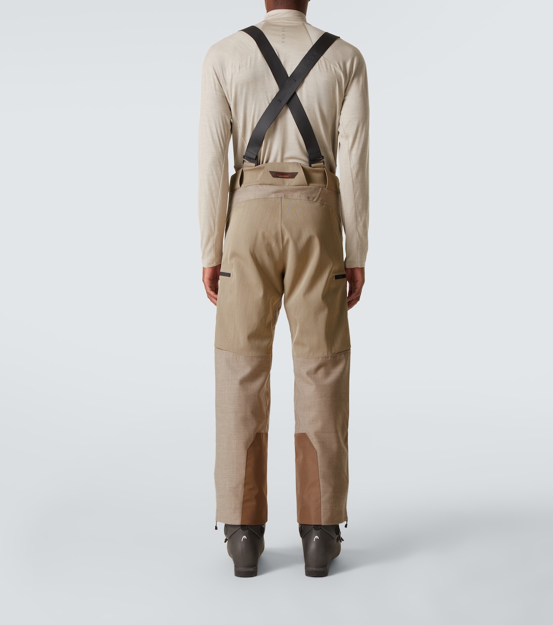 Trace 2.0 wool-blend ski salopettes | Sease