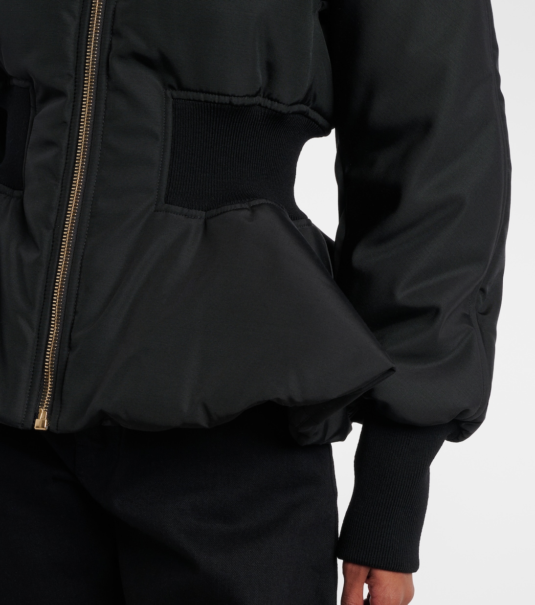 Peplum bomber jacket | Alaïa